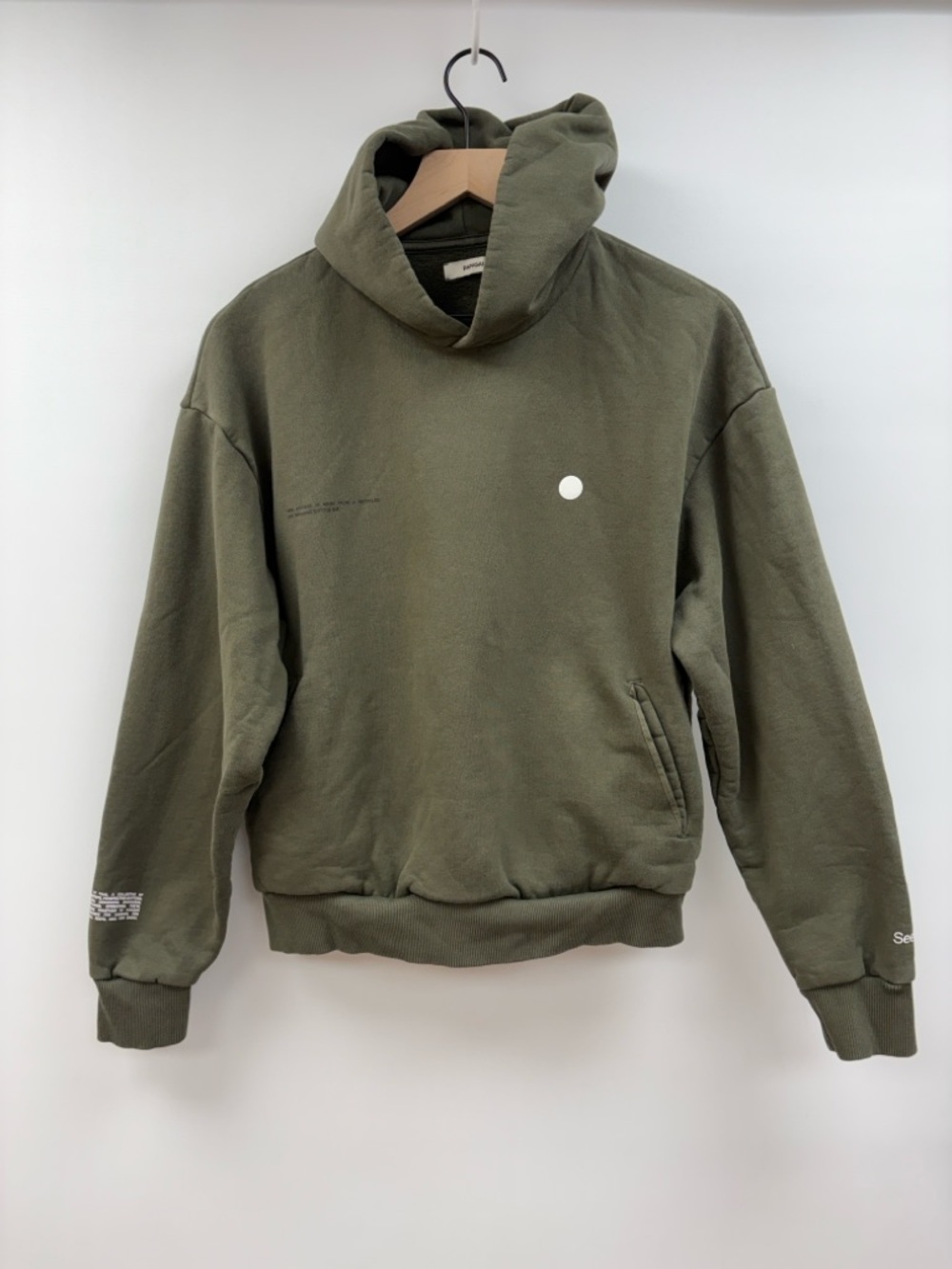 Pangaia Cosmic Calendar Graphic Hoodie Pullover Sweatshirt Green Small
